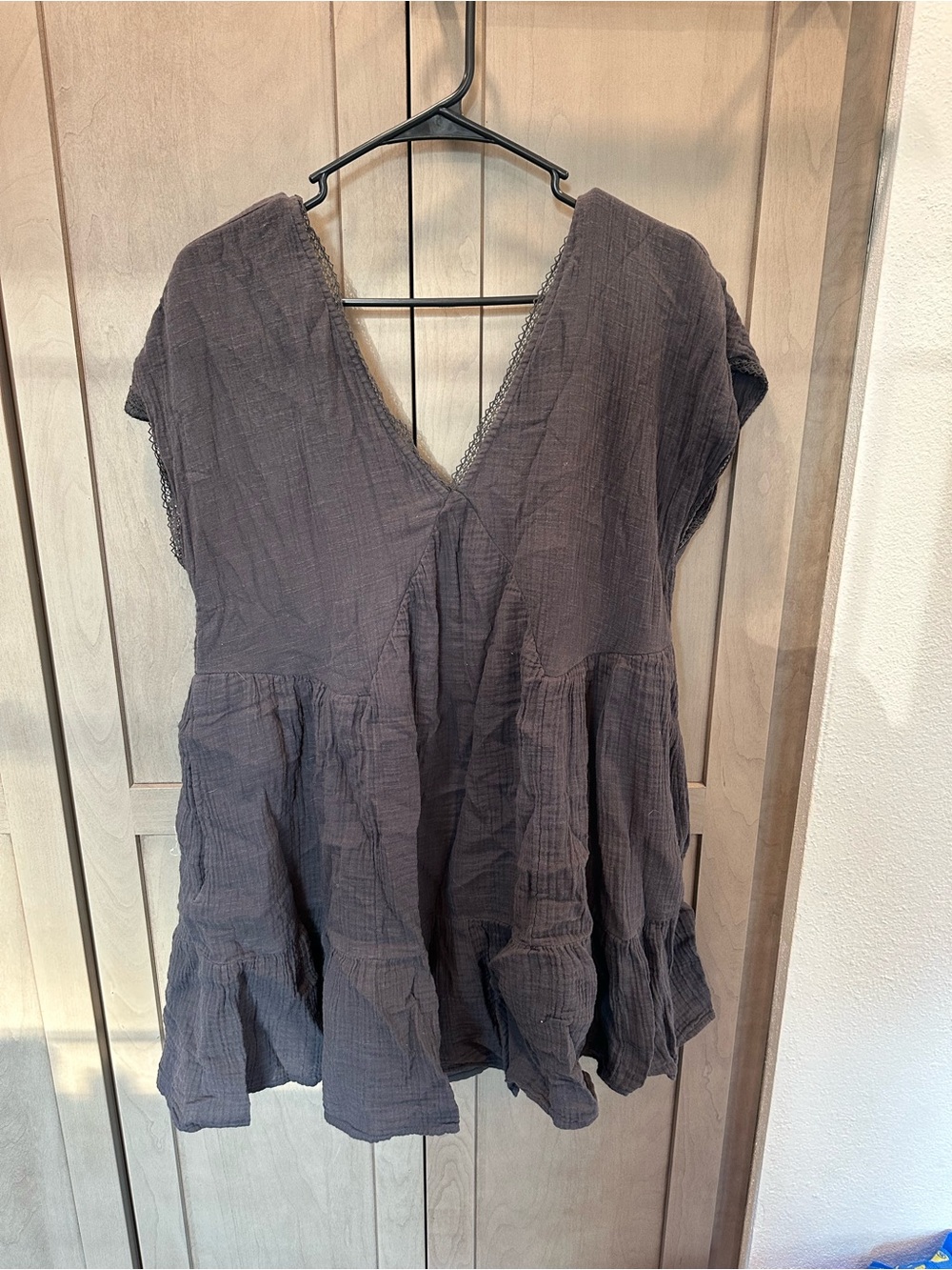 American Eagle Outfitters Washed Charcoal dress.